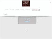 Tablet Screenshot of hotelaveirocenter.com